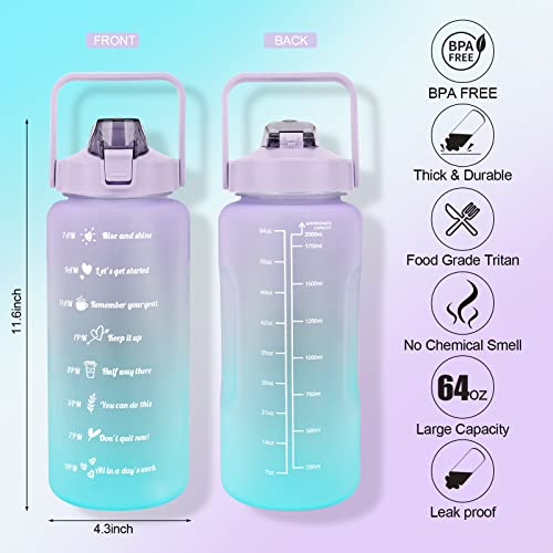 Botella para agua de 2 Litros libre de BPA + ENVÍO GRATIS - Fe Market